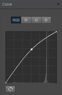 photo editing curve tool