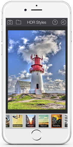 Fotor HDR effects editor