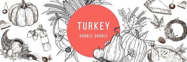 Turkey Thanksgiving Twitter Header - Design Twitter Banner ...