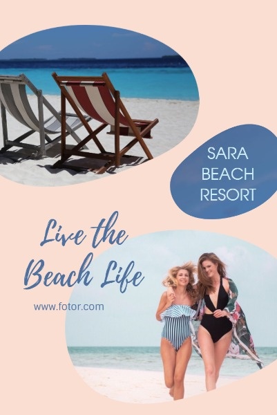 Pink Beach Resort Ads Pinterest Image Design Pinterest