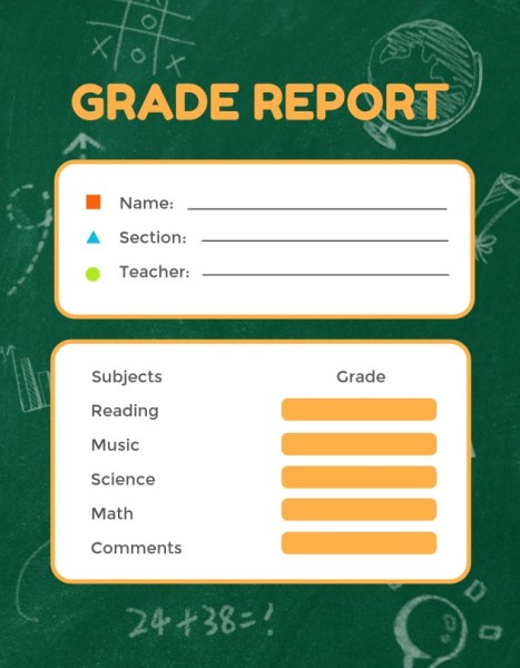 Customize School Report Card Design Templates & Layouts For Free