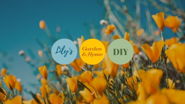 Online Garden And Home Diy Youtube Channel Art Template Fotor