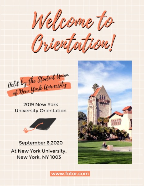 Orientation Invitation Email Sample | Onvacationswall.com