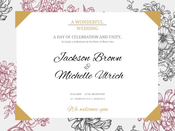 wedding invitation design online