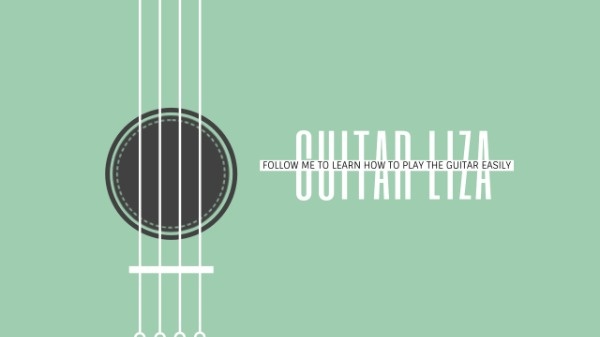 Online Guitar Tutorial Channel Youtube Channel Art Template