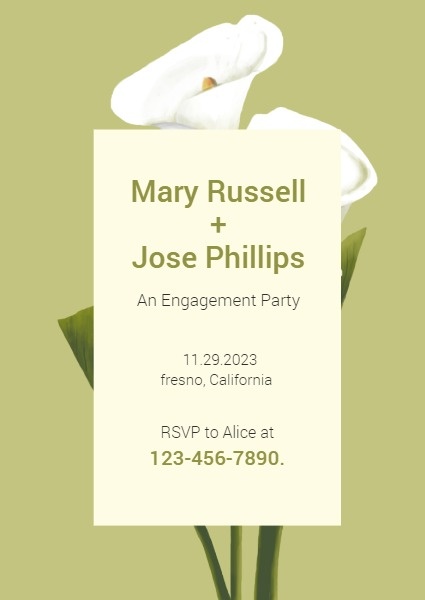 Engagement Party Invitation Template from pub-static.haozhaopian.net