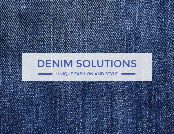 denim label design