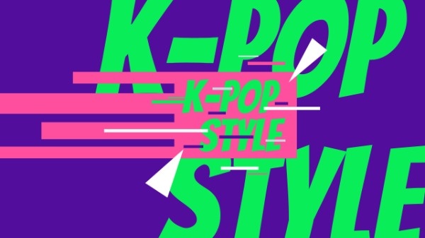 K Pop Style Youtube Banner Maker Create Youtube Channel Art