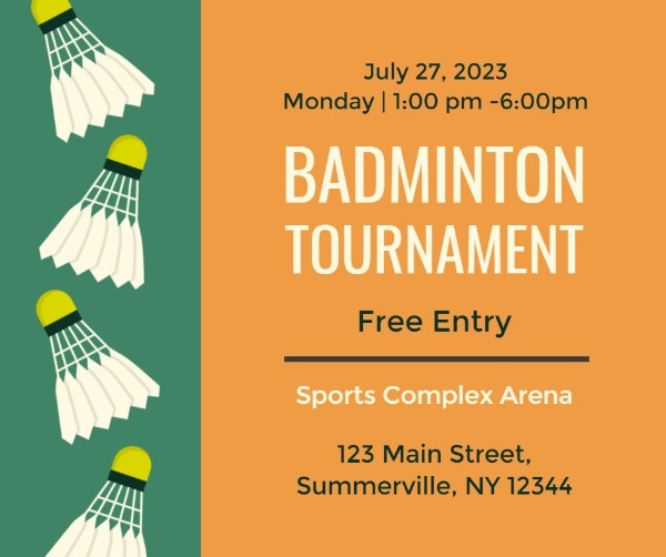 free online badminton tournament games