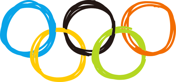 free online sports olympic rings olympic vector for design