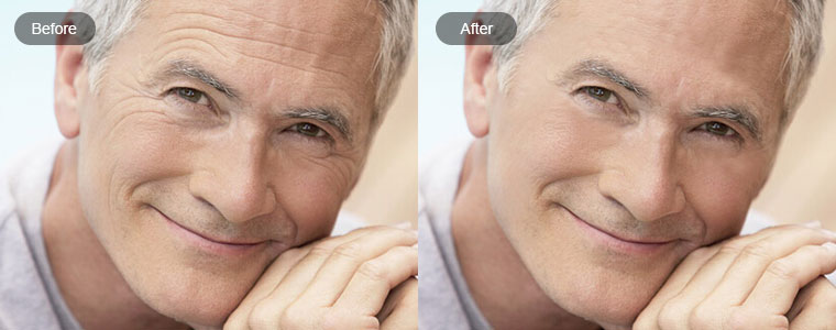 Retouching portraits in photoshop
